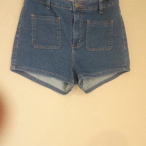 ''PATRICIA FOSTER'' BLUE Jeans Shorts( 42)